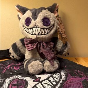Plushie Dreadful Victorian McGee's Cheshire Cat - Alice in Wonderland